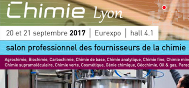 Notre équipe au salon Chimie