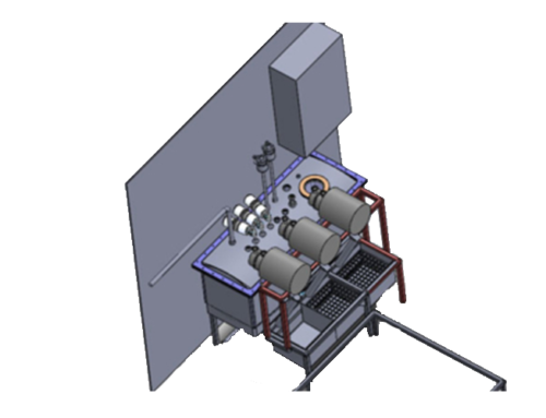 Cuve de SKID NEP intégrée