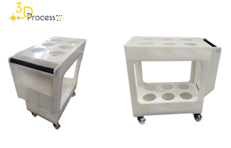 chariot pehd peek pharma 3D PROCESS