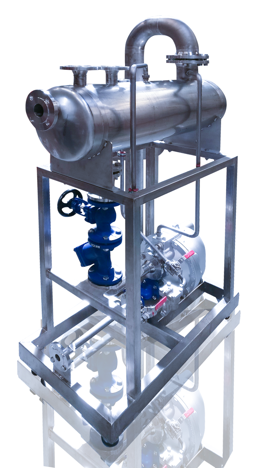 GESTION UTILITÉS_relevage condensats_3D PROCESS_vapeur générateur
